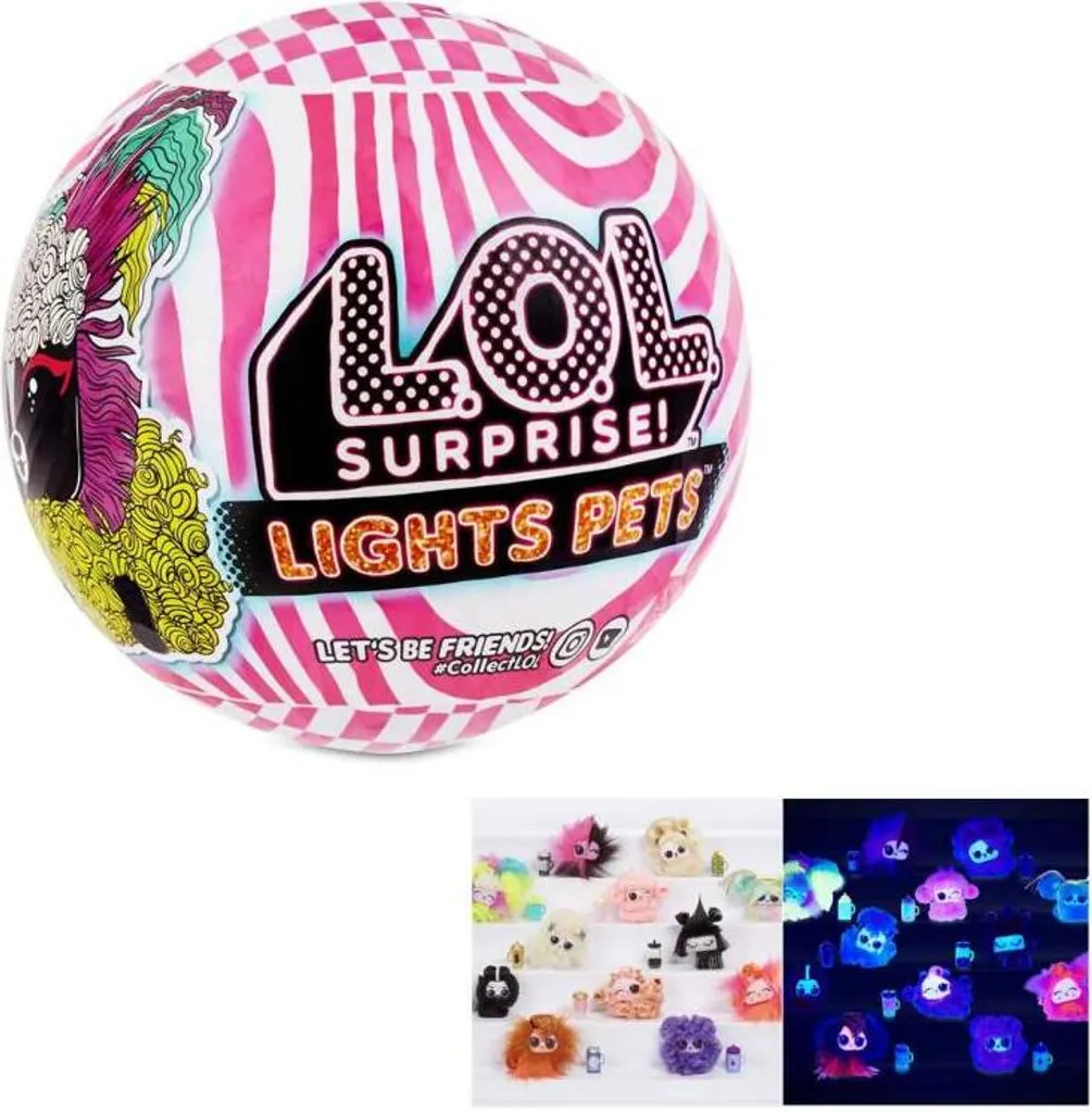 L.O.L. Surprise! Lights Pets With Real Hair & 9 Surprises Including Black Light 12 L.O.L. Surprise! Lights Pets With Real Hair & 9 Surprises Including Black Light – Bild 12