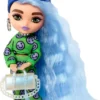 Barbie Extra Minis-Puppe #3 (ca. 14 Cm) Mit Moden, Accessoires Und Puppenständer