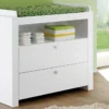 Trendteam Babyzimmer Wickelkommode Olivia/Julie Weiß 96 X 104 X 69 Cm