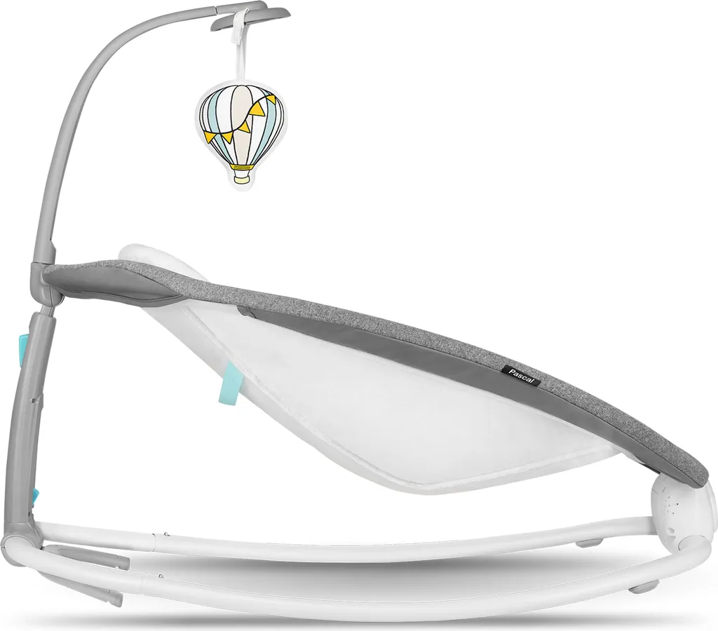 Lionelo Pascal Babywippe Babyschauke Babynest Baby Wippe Kinder Schaukel Bouncer Grau 7 Lionelo Pascal Babywippe Babyschauke Babynest Baby Wippe Kinder Schaukel Bouncer Grau – Bild 7