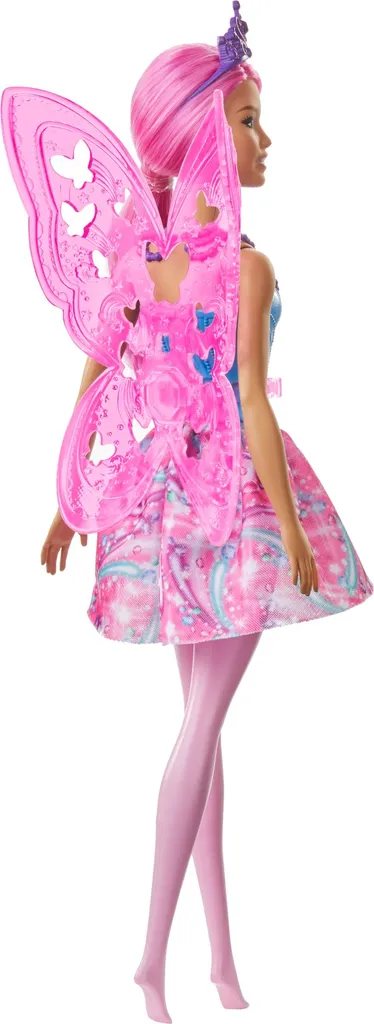 Barbie Dreamtopia Fee (pinke Haare) Puppe Mit Flügeln, Anziehpuppe, Modepuppe 6 Barbie Dreamtopia Fee (pinke Haare) Puppe Mit Flügeln, Anziehpuppe, Modepuppe – Bild 6