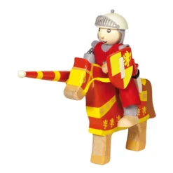 Goki 51720 Biegepuppe Ritter Artus, Mehrfarbig (1 Set)