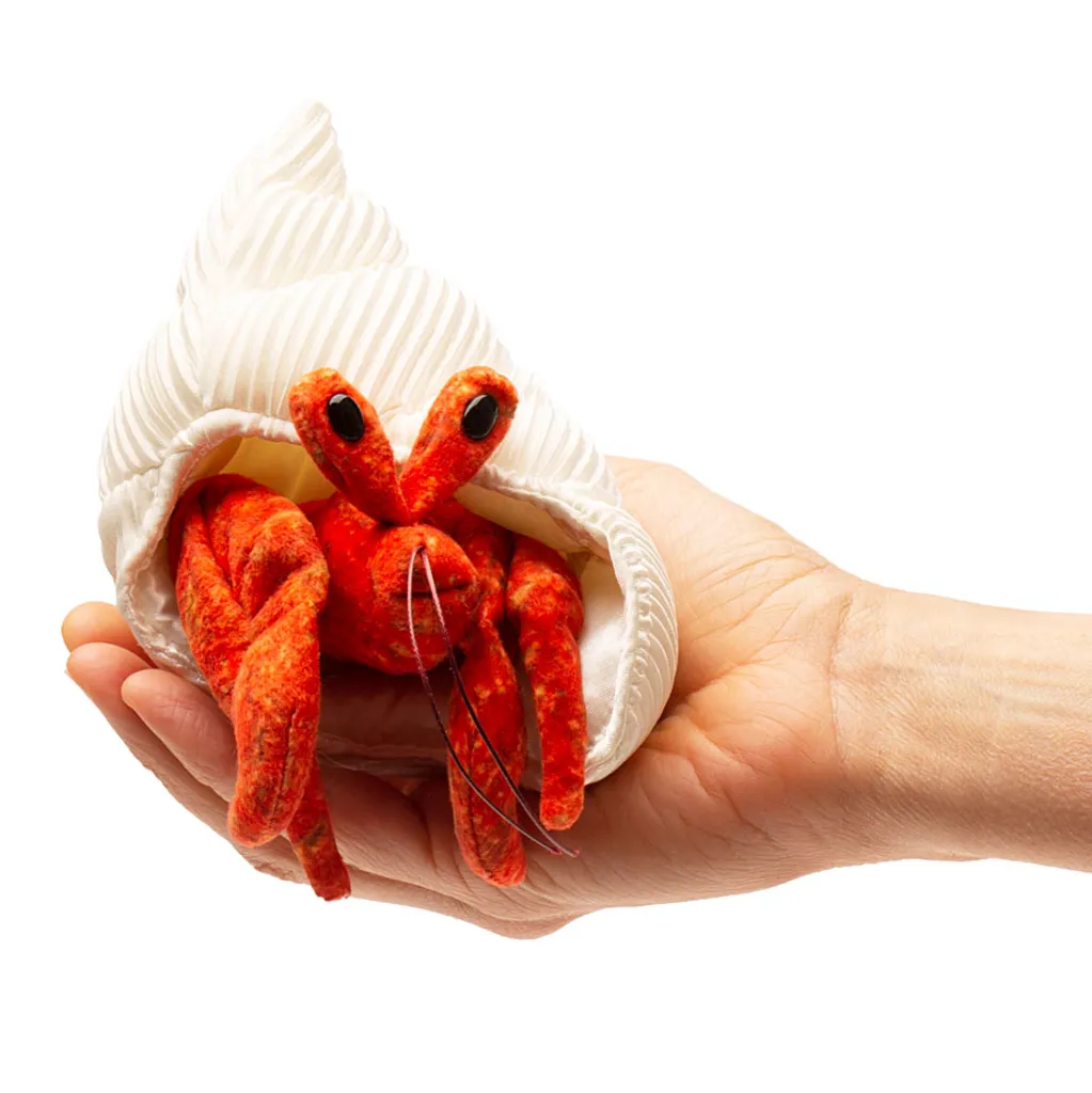 Folkmanis Fingerpuppe Mini Einsiedlerkrebs / Mini Hermit Crab 2786 5 Folkmanis Fingerpuppe Mini Einsiedlerkrebs / Mini Hermit Crab 2786 – Bild 5