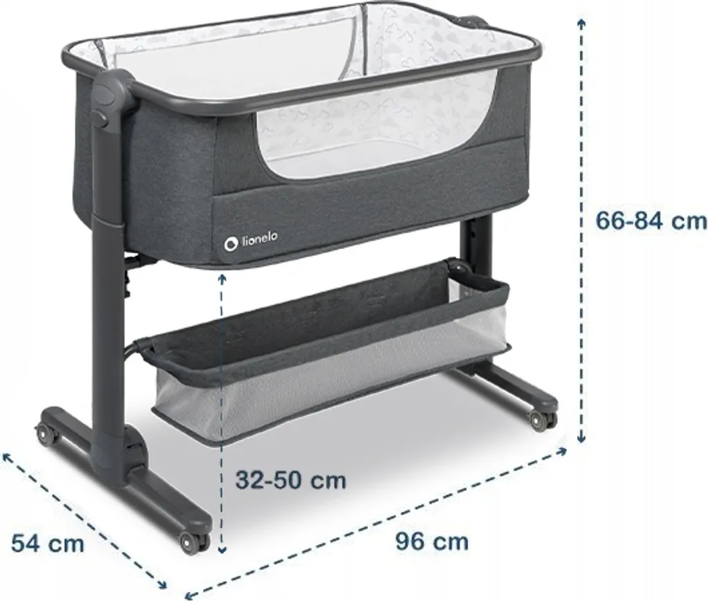 Lionelo Timon Beistellbett Mit Matratze Babybett Babywiege Reisebett Faltbar 12 Lionelo Timon Beistellbett Mit Matratze Babybett Babywiege Reisebett Faltbar – Bild 12