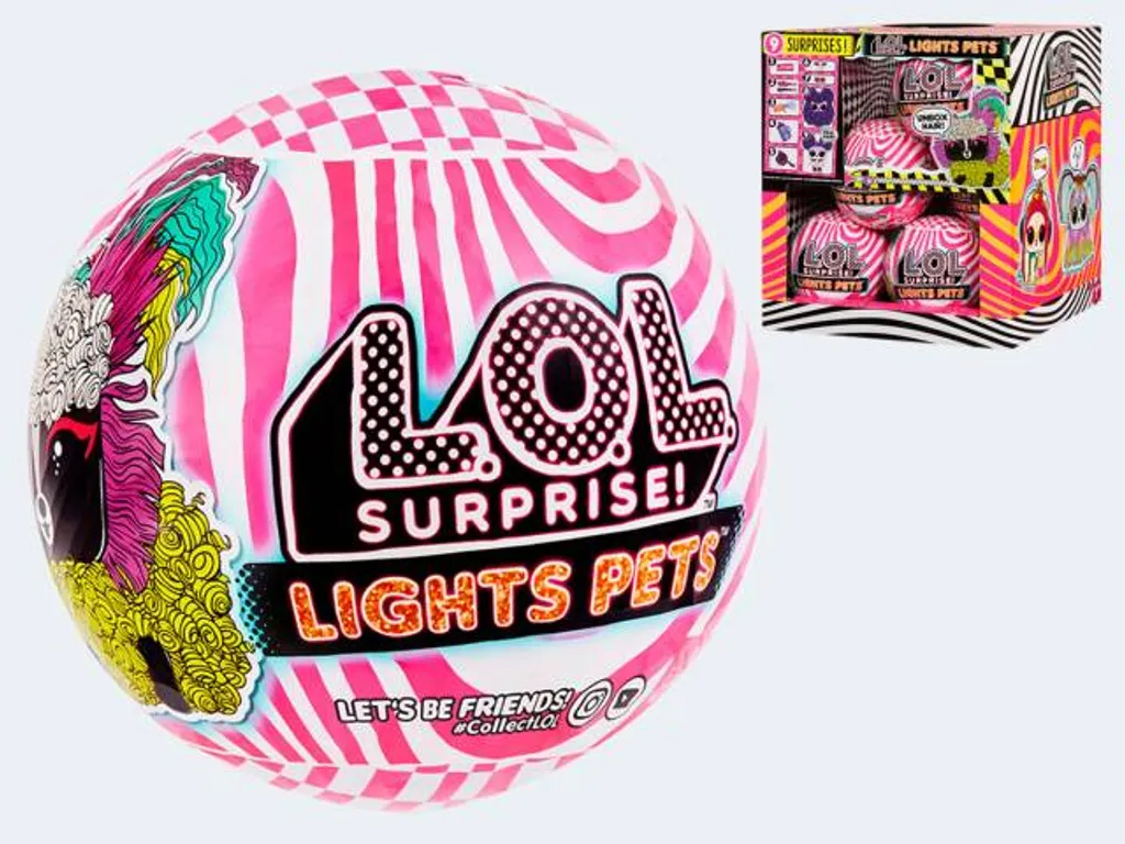 L.O.L. Surprise! Lights Pets With Real Hair & 9 Surprises Including Black Light 20 L.O.L. Surprise! Lights Pets With Real Hair & 9 Surprises Including Black Light – Bild 20