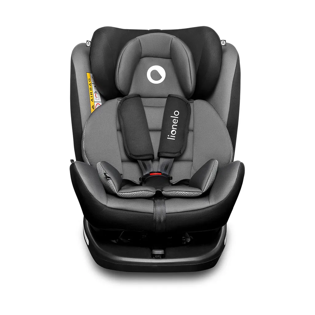 Lionelo Bastiaan Kindersitz 0-36 Kg ISOFIX 360° Autokindersitze Kinderautositze Gray-Schwarz 2 Lionelo Bastiaan Kindersitz 0-36 Kg ISOFIX 360° Autokindersitze Kinderautositze Gray-Schwarz – Bild 2