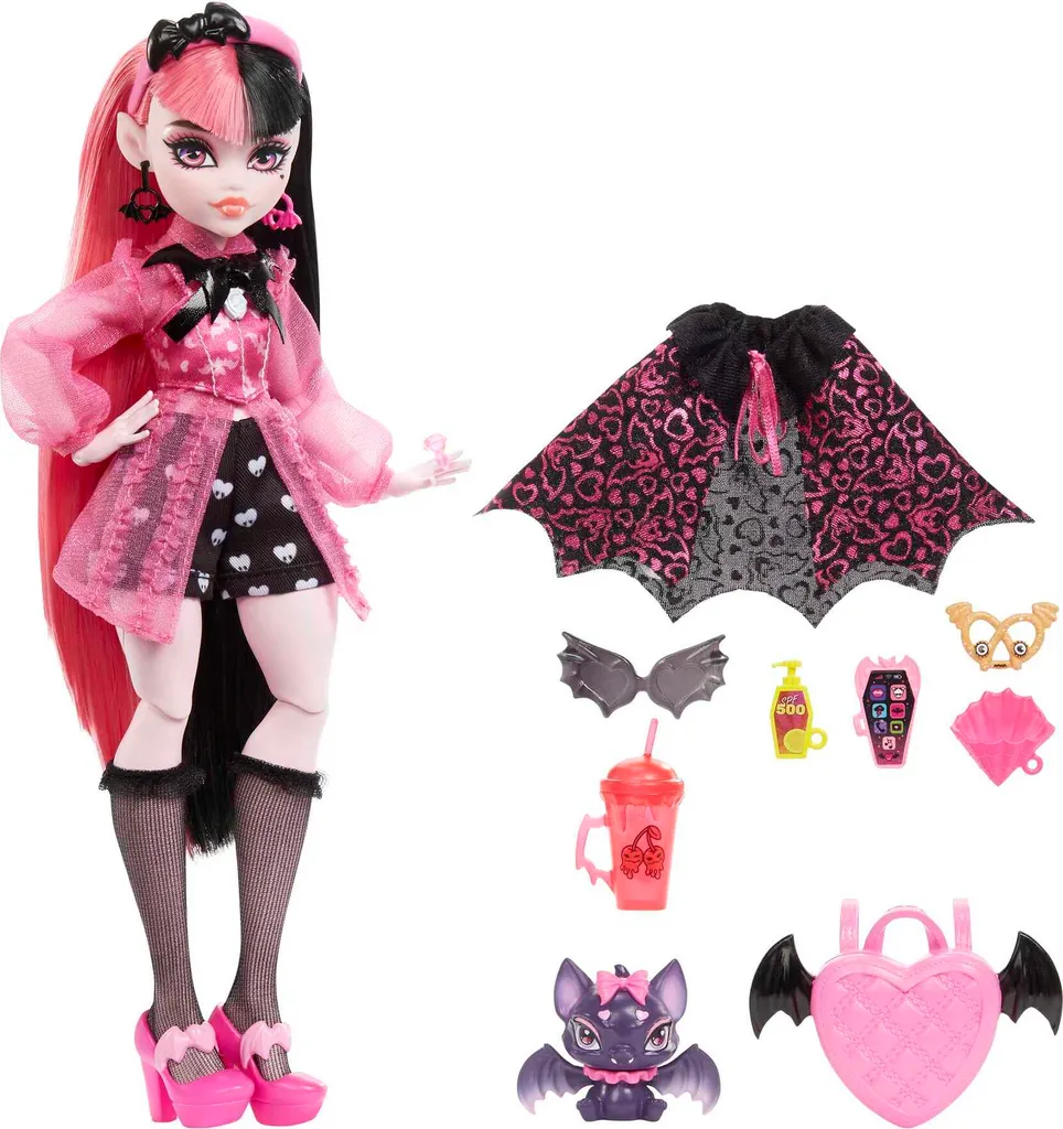 Monster High Draculaura Puppe 3 Monster High Draculaura Puppe – Bild 3