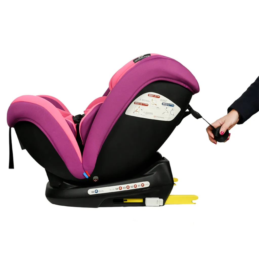 Der Kindersitz Riolta Plus Pink 0 36 Kg BUF BOOF, Mit Isofix Und 135 Grad Schlafposition 5 Der Kindersitz Riolta Plus Pink 0 36 Kg BUF BOOF, Mit Isofix Und 135 Grad Schlafposition – Bild 5