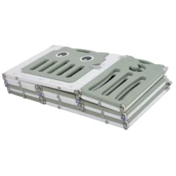 Merax Laufgitter Faltbar Laufstall Baby Absperrgitter 14+2 Paneele Schutzgitter Mit Schaukel, Rutsche, Basketballkorb Und BB-Sound-Knopf, Krabbelgitter Aus Kunststoff Für Kinder, Grün+ Weiß 27 Merax Laufgitter Faltbar Laufstall Baby Absperrgitter 14+2 Paneele Schutzgitter Mit Schaukel, Rutsche, Basketballkorb Und BB-Sound-Knopf, Krabbelgitter Aus Kunststoff Für Kinder, Grün+ Weiß -Babyfreude Deutschland Verkaufs-Shop 1274baef83ba6d4fd9d6a404ccdb32f5