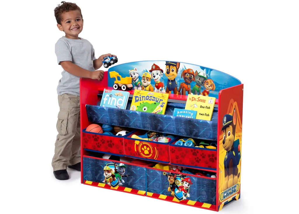 Delta Children PAW Patrol Deluxe Edition Buch- Und Spielzeug-Organizer | 3 Delta Children PAW Patrol Deluxe Edition Buch- Und Spielzeug-Organizer | – Bild 3