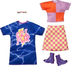 Barbie Moden 2 Outfits Und 2 Accessoires Für Die Barbie-Puppe