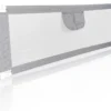 Lospitch Bettgitter 180*80 Cm Bettschutzgitter Kinderbettgitter Für Kinder Babybettgitter Höhenverstellbar Klappbar Passend Für Kinderbetten, Elternbetten Anti-Fall Für Baby Kinder - Grau Schutzgitter-Zubehör