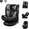 Lionelo Bastiaan RWF Kindersitz 0-36 Kg ISOFIX 360° Autositze Kinderautositze Schwarz