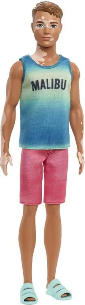 MATTEL HBV26 - Barbie Fashionistas-Puppe Ken Mit Hellbraunen Haaren Im Malibu-Tanktop 8 MATTEL HBV26 - Barbie Fashionistas-Puppe Ken Mit Hellbraunen Haaren Im Malibu-Tanktop – Bild 8