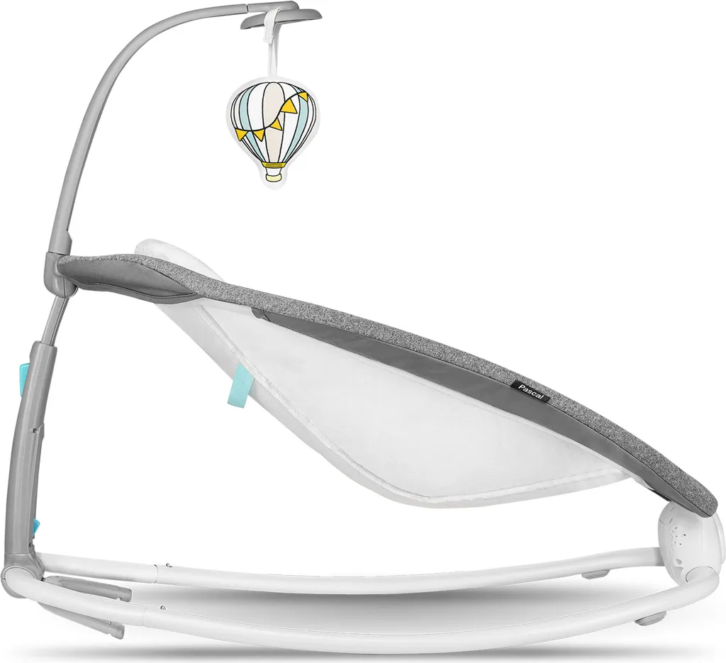 Lionelo Pascal Babywippe Babyschauke Babynest Baby Wippe Kinder Schaukel Bouncer Grau 8 Lionelo Pascal Babywippe Babyschauke Babynest Baby Wippe Kinder Schaukel Bouncer Grau – Bild 8