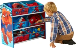 Worlds Appart Spider-Man - Regal Zur Spielzeugaufbewahrung Mit Sechs Kisten Für Kinder, 471SDR 19 Worlds Appart Spider-Man - Regal Zur Spielzeugaufbewahrung Mit Sechs Kisten Für Kinder, 471SDR -Babyfreude Deutschland Verkaufs-Shop 1e7a9b610f546feeab2946f8d7607457