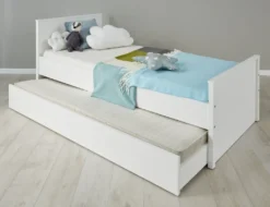 Trendteam Jugendzimmer Bett Ole/Emma Weiß Melamin/ 209 X 78 X 97 Cm -Babyfreude Deutschland Verkaufs-Shop 1fa9741fafd954b8eff2853171c81140
