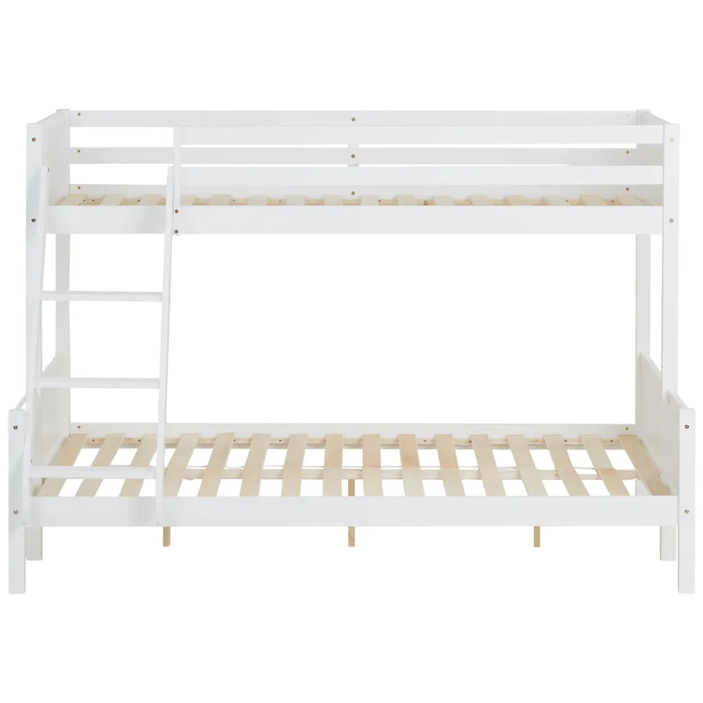 Homestyle4u 1898, Kinderbett Etagenbett 90x200 Und 140x200 Jugendbett Hochbett Weiß Holz 13 Homestyle4u 1898, Kinderbett Etagenbett 90x200 Und 140x200 Jugendbett Hochbett Weiß Holz – Bild 13