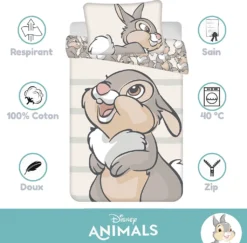 Disney Klopfer Bambi Bettwäsche Kopfkissen Bettdecke 100x135 Cm -Babyfreude Deutschland Verkaufs-Shop 21c709a4f04341cb42a613c1ea8845b6