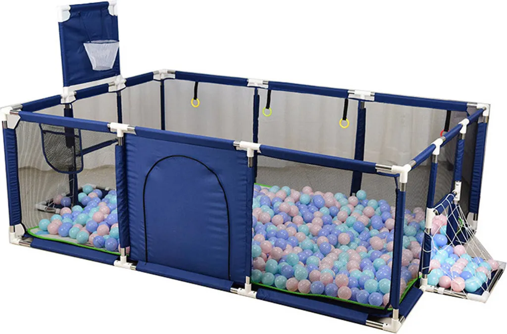 Kimbosmart Laufgitter Laufstall Baby Absperrgitter Krabbelgitter Spielstall Spielstall Groß Blau 1 Kimbosmart Laufgitter Laufstall Baby Absperrgitter Krabbelgitter Spielstall Spielstall Groß Blau
