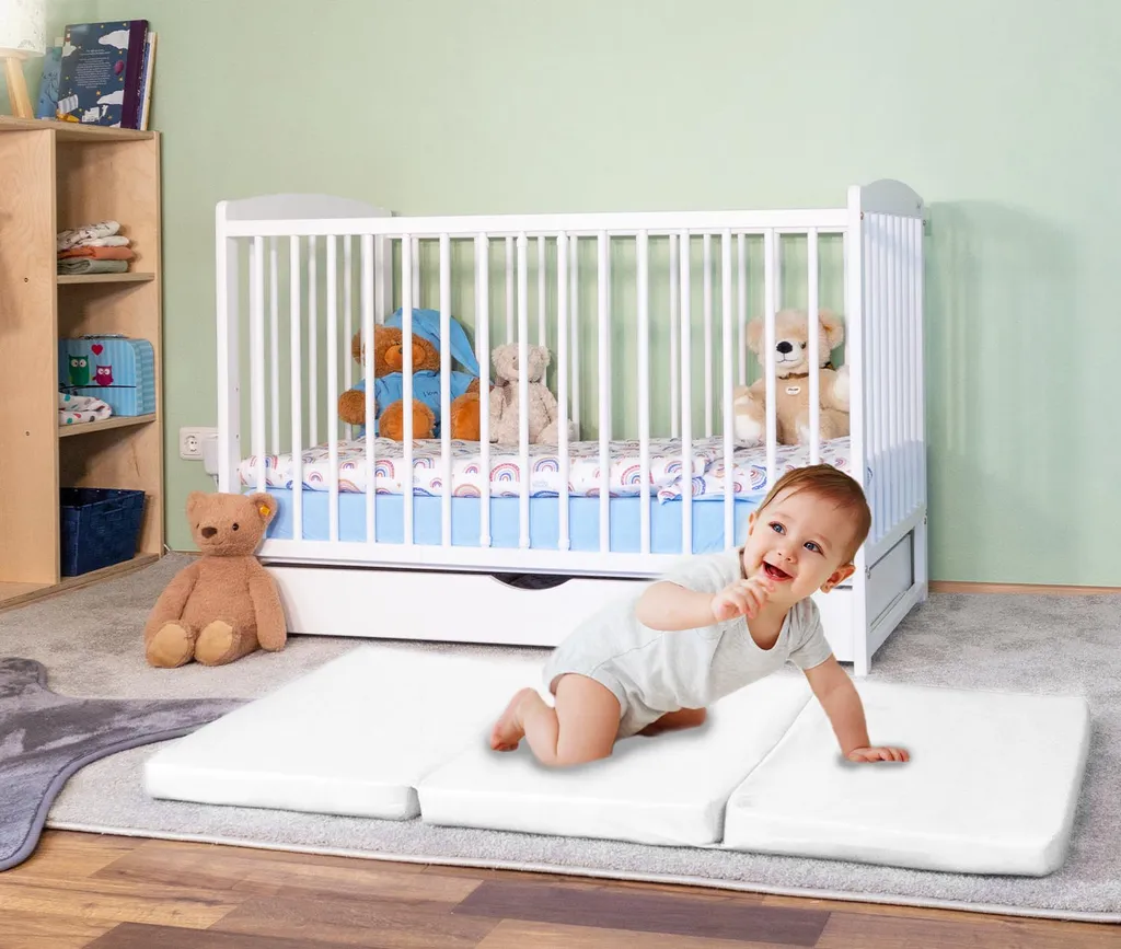 Alcube® Reisebett Matratze 60 X 120 X 5 Cm TO-GO Klappmatratze – Für Ein Baby Reisebett Oder Gästematratze Inkl. Matratzenhülle Weiß 1 Alcube® Reisebett Matratze 60 X 120 X 5 Cm TO-GO Klappmatratze – Für Ein Baby Reisebett Oder Gästematratze Inkl. Matratzenhülle Weiß