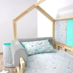 Bettkantenschutz Für Kinderbetten 90 Cm - Schutz Für Bettrahmen Kantenschutz Kinder Babybett Hellgrau Minky 11 Bettkantenschutz Für Kinderbetten 90 Cm - Schutz Für Bettrahmen Kantenschutz Kinder Babybett Hellgrau Minky -Babyfreude Deutschland Verkaufs-Shop 241e4f63679b82a1480222270ad69672