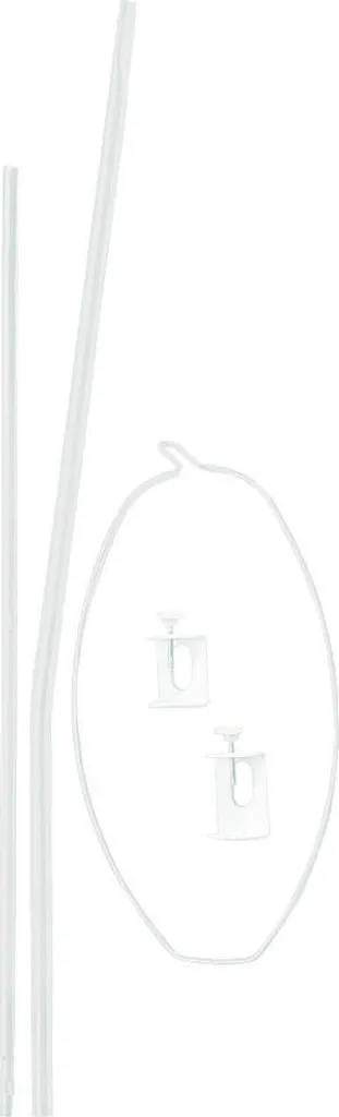 Roba Himmelstange, Universal Himmelhalter, Weiß, Für Babybetten, Für Betthimmel, Rund, Ca. 150cm 1 Roba Himmelstange, Universal Himmelhalter, Weiß, Für Babybetten, Für Betthimmel, Rund, Ca. 150cm