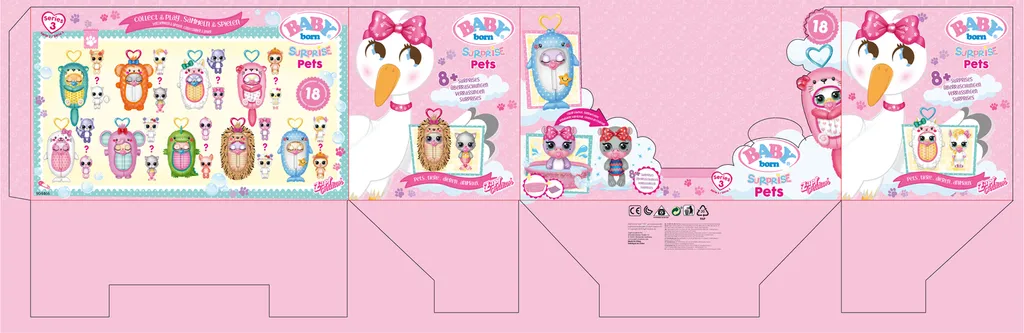 Zapf Creation 904466 BABY Born Surprise Pets 3 - Kleine Tiere, Mit Kokon, Anhänger, Schnuller, Geburtszertifikat, Mit Farbwechsel-Überraschung, Charakter Nicht Frei Wählbar, 1 Stück 13 Zapf Creation 904466 BABY Born Surprise Pets 3 - Kleine Tiere, Mit Kokon, Anhänger, Schnuller, Geburtszertifikat, Mit Farbwechsel-Überraschung, Charakter Nicht Frei Wählbar, 1 Stück – Bild 13