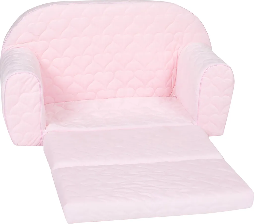 Knorrtoys Kindersofa - "Cosy Heart Rose" 5 Knorrtoys Kindersofa - "Cosy Heart Rose" – Bild 5