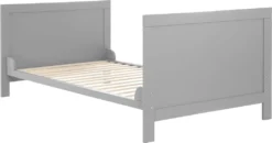 Roba Kombi-Kinderbett 'Sternenzauber Grau', 70 X 140 Cm, Taupe, 3-fach Verstellbar, Schlupfsprossen Umbaubar Zum Juniorbett -Babyfreude Deutschland Verkaufs-Shop 2816fcb1af642f4bddcc8ef3148e440e