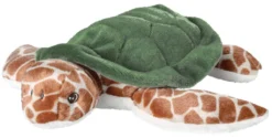 Bauer ECO-LINE Plüschtier Schildkröte (liegend, 33cm) Kuscheltier Stofftier Recycelten Materialien