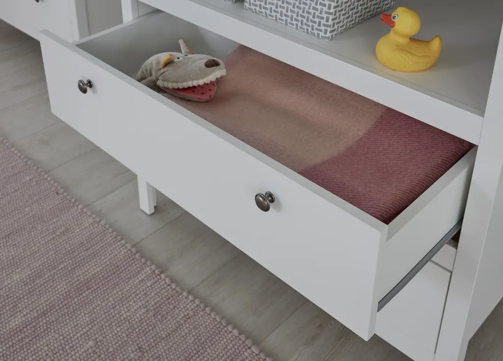 Trendteam Babyzimmer 3-teilige Kombination Ole/Emma Weiß Melamin/WeißNachbildung 11 Trendteam Babyzimmer 3-teilige Kombination Ole/Emma Weiß Melamin/WeißNachbildung – Bild 11