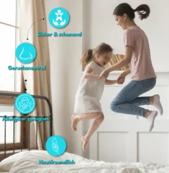 Alavya Home® Kindermatratze 80 X 160 Cm COZY Mit Bettlaken Kaltschaummatratze 160x80 Weiß - Inkl. Spannbettlaken -Babyfreude Deutschland Verkaufs-Shop 2947db6ab9b446e2b4b448a48b52c8b3