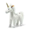 Steiff 067648 Soft Cuddly Friends Unica Einhorn, Plüsch, 35 Cm, Weiß