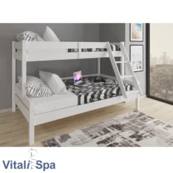 VitaliSpa Etagenbett Everest Weiß 207 X 131 X 138,9 Cm Massivholz -Babyfreude Deutschland Verkaufs-Shop 2bf37f96a38ffdd31303929a932c9ae2
