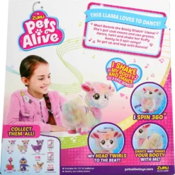 Zuru 9518 Pets Alive Booty Shakin Tanzendes Lama Bonnie Regenbogen Friends Stofftier -Babyfreude Deutschland Verkaufs-Shop 2d43e1afad3cf4070c03f74b723ac15d