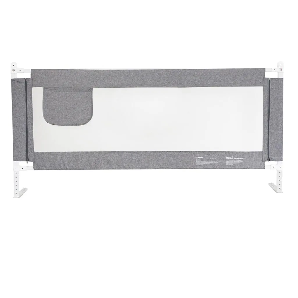 Zehnhase Bettgitter Länge 140 Cm 1 Seite Bettschutzgitter Kinderbettgitter Babybettgitter, Absturzsicherung Für Kinder, Baby, Grau 2 Zehnhase Bettgitter Länge 140 Cm 1 Seite Bettschutzgitter Kinderbettgitter Babybettgitter, Absturzsicherung Für Kinder, Baby, Grau – Bild 2
