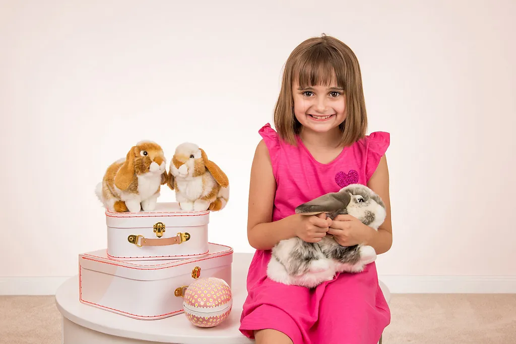 Teddy-Hermann Spielwaren Hase Liegend Hellbraun/weiß Gescheckte, 30 Cm Kuscheltiere Teddies & Plüschfiguren Spielzeugknaller 2 Teddy-Hermann Spielwaren Hase Liegend Hellbraun/weiß Gescheckte, 30 Cm Kuscheltiere Teddies & Plüschfiguren Spielzeugknaller – Bild 2