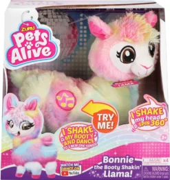 Zuru 9518 Pets Alive Booty Shakin Tanzendes Lama Bonnie Regenbogen Friends Stofftier -Babyfreude Deutschland Verkaufs-Shop 309c2a807d3829dd19e991517fac2162