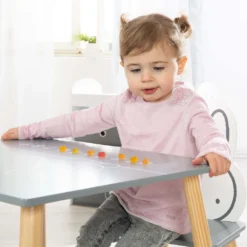 Roba Kinder Sitzgruppe Miffy®, 2 Kinderstühlen & 1 Tisch, Holz, Dunkelgrau, Weiß, Lackiert -Babyfreude Deutschland Verkaufs-Shop 30b833757ffbed7e93b4805b4941fefa