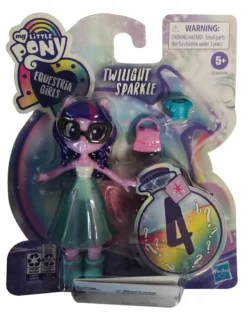 Hasbro E9248 My Little Pony MLP Equestria Girls Fashion Squad Twilight Sparkle Figur Puppe Mit 7 Accessoires Lila