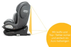 Osann Kindersitz Eno360 Gruppe 0+/1/2/3 (0-36 Kg), Reboarder Dark Grey Melange -Babyfreude Deutschland Verkaufs-Shop 318fdebfc483fc2e2913896297007696