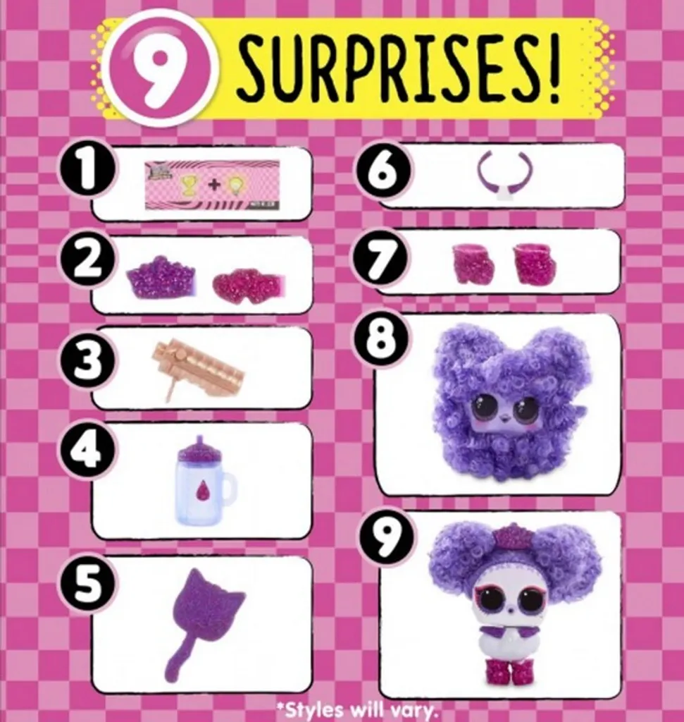 L.O.L. Surprise! Lights Pets With Real Hair & 9 Surprises Including Black Light 10 L.O.L. Surprise! Lights Pets With Real Hair & 9 Surprises Including Black Light – Bild 10