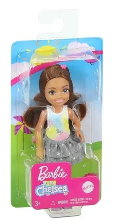 Barbie Club Chelsea Doll With Unicorn Graphic And Star Skirt, Modepuppe, Weiblich, 3 Jahr(e), Mädchen, 152,4 Mm
