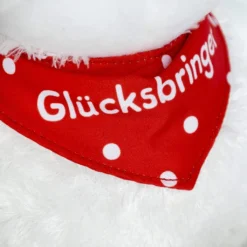 Sheepworld - 45563 - Schaf Mit Halstuch Glücksbringer, Ca. 18 Cm, Sitzend!!!, Weich Und Flauschig Plüschtier, 100% Polyester, Weiß/Rot -Babyfreude Deutschland Verkaufs-Shop 3ae53e360afb9ff91d3e559e05d864af