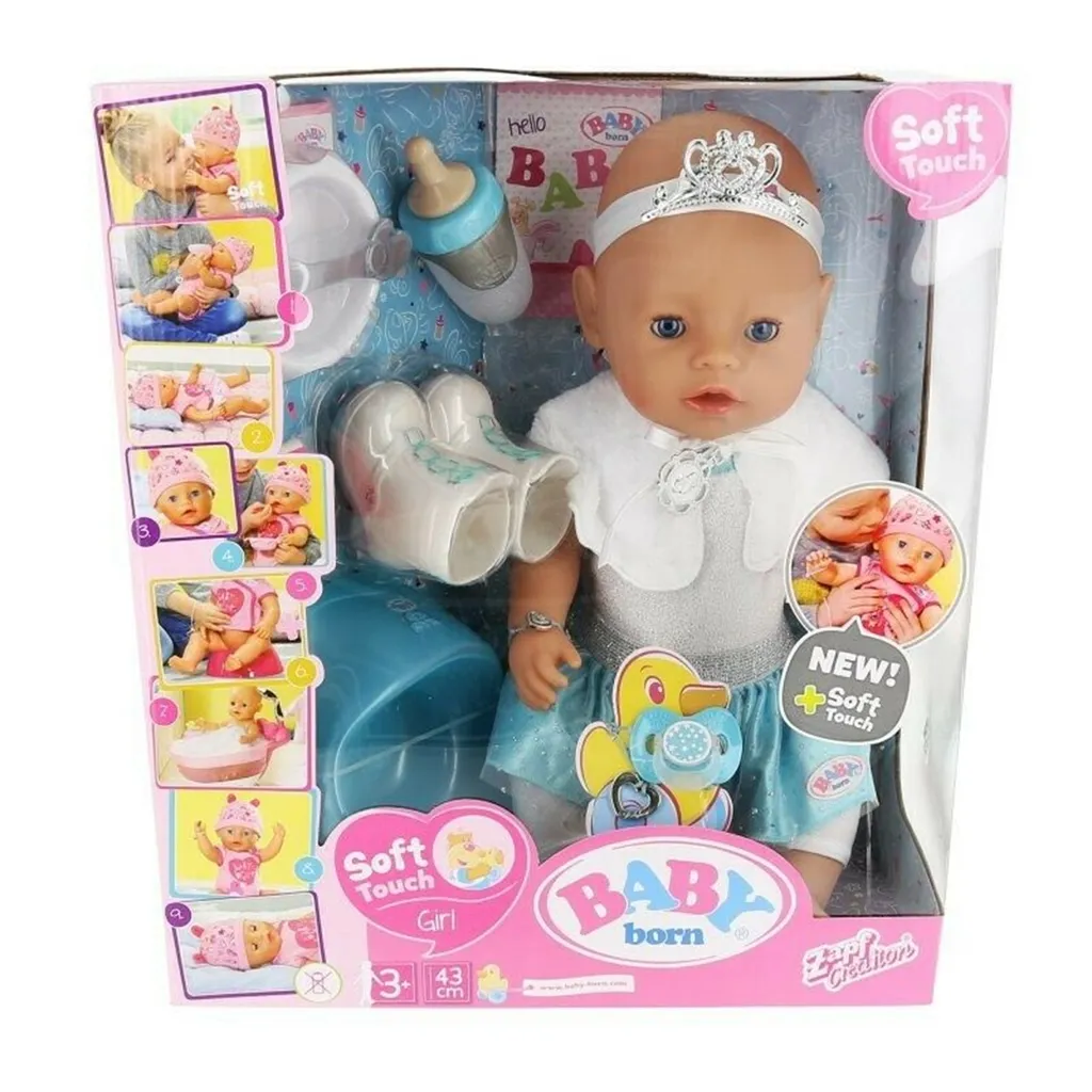 Zapf Creation BABY Born Soft Touch Eisballerina Mit Accessoires 43cm 5 Zapf Creation BABY Born Soft Touch Eisballerina Mit Accessoires 43cm – Bild 5