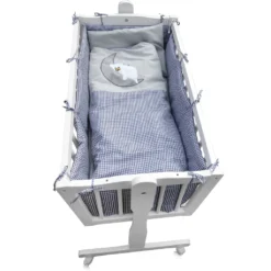 Baby Wiege Kinder Himmel Bett Stubenwagen Beistellbett + 9 Tlg. Zubehör Weiß/grau 17 Baby Wiege Kinder Himmel Bett Stubenwagen Beistellbett + 9 Tlg. Zubehör Weiß/grau -Babyfreude Deutschland Verkaufs-Shop 3bf97e1dcee66a88d6c61096b847e81b