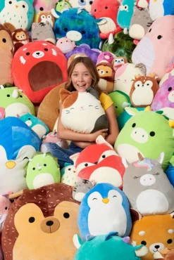 Jazwares SQK3301 - Squishmallows - Maeve / Mauve Die Blaue Robbe - 30 Cm (12") - Kuscheltier Plüschtier -Babyfreude Deutschland Verkaufs-Shop 3fd452ddfb42bd093fbee97f16950ad6