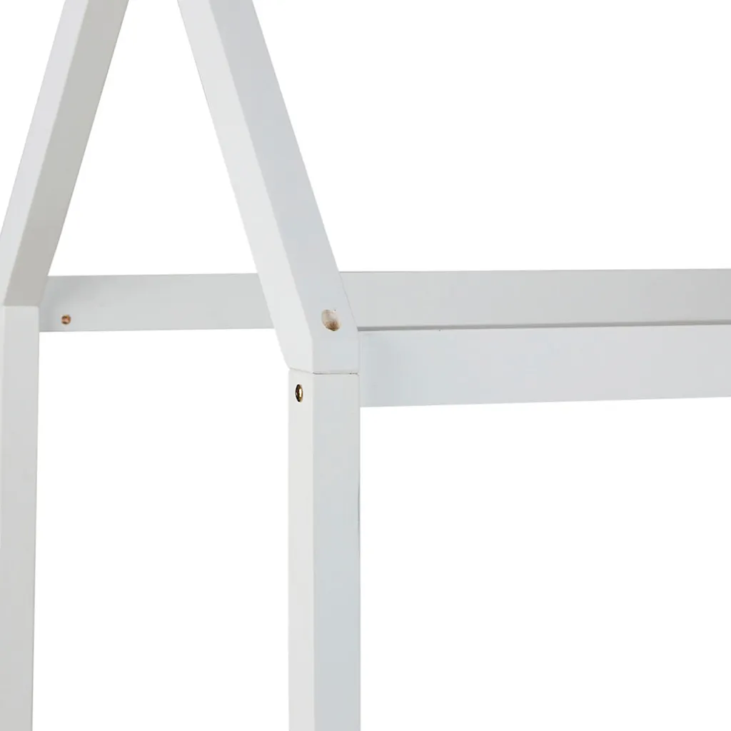 Homestyle4u 1992, Kinderbett Kinderhaus Spielbett Hausbett 90x200 Cm Weiß Mit Bettkasten 11 Homestyle4u 1992, Kinderbett Kinderhaus Spielbett Hausbett 90x200 Cm Weiß Mit Bettkasten – Bild 11