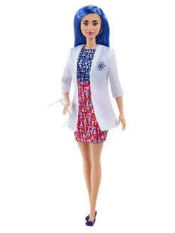 MATTEL HCN11 Barbie Wissenschaftlerin Puppe (blaue Haare) -Babyfreude Deutschland Verkaufs-Shop 416c8a01de0f8693c89254c195354750